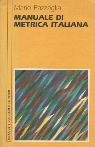 9788838310799-Manuale di metrica italiana.