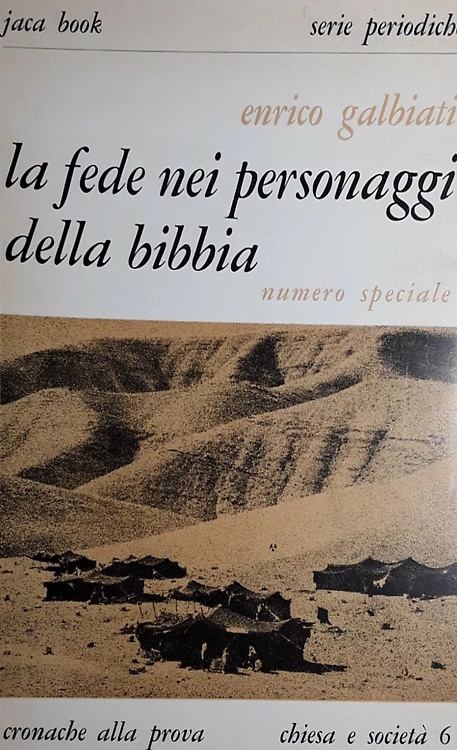 La fede nei personaggi della Bibbia.