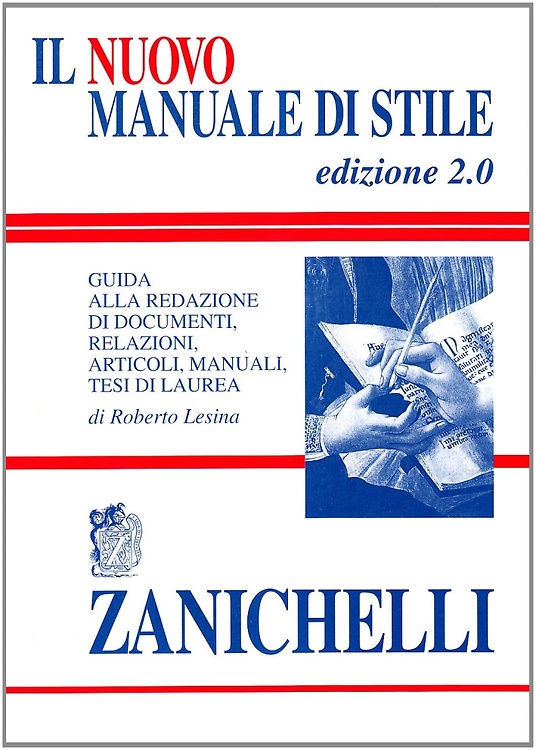 9788808096029-Il nuovo manuale di stile. Guida alla redazione di documenti, relazioni, articol