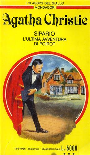 Sipario l'ultima avventura di Poirot.