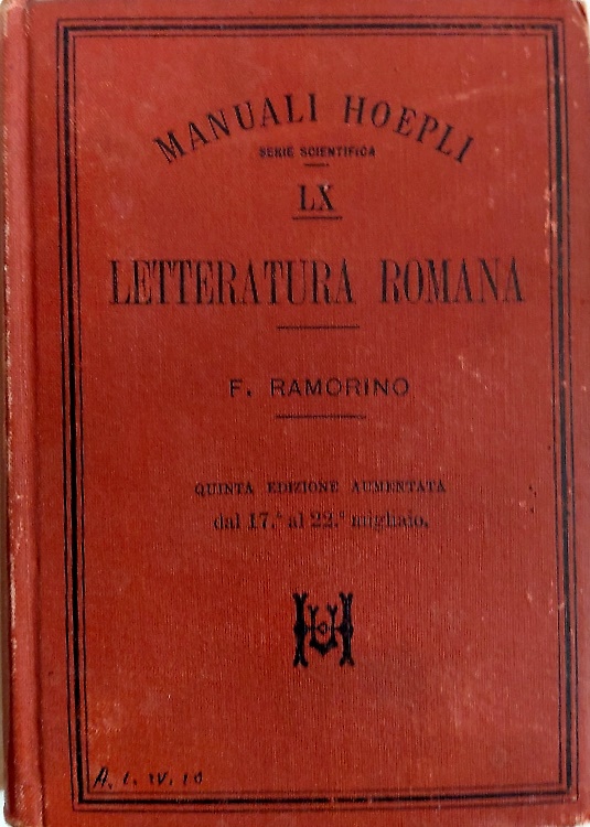 Letteratura romana.