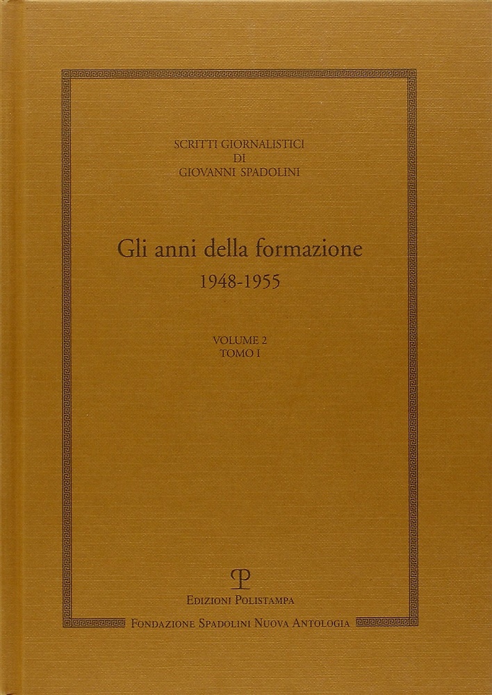 9788883048210-Scritti giornalistici vol.2: Gli anni della formazione 1948-1955.