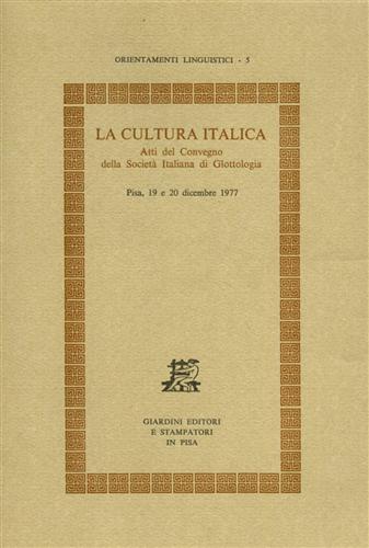 9788842704874-La cultura italica.