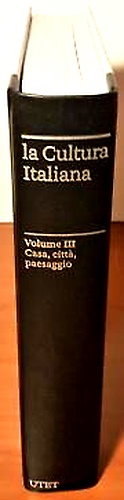 9788802081267-La Cultura Italiana. Vol.III: Casa, Città, Paesaggio.