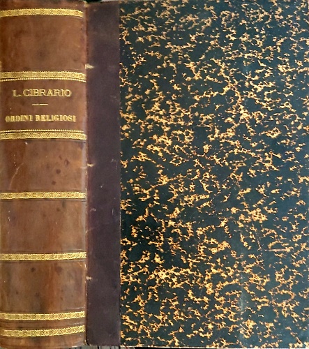 Descrizione storica degli Ordini Religiosi.