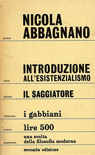 Introduzione all'esistenzialismo.