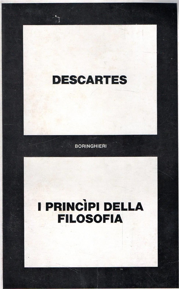 I principi della filosofia.