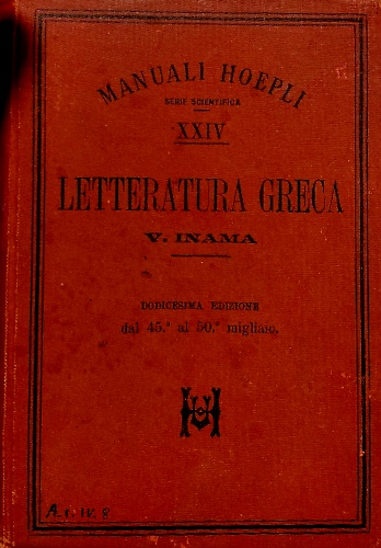 Letteratura greca.