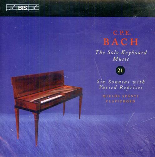 7318590016244-The Solo Keyboard Music. Vol. 21. Six Sonatas with Varied Reprises.