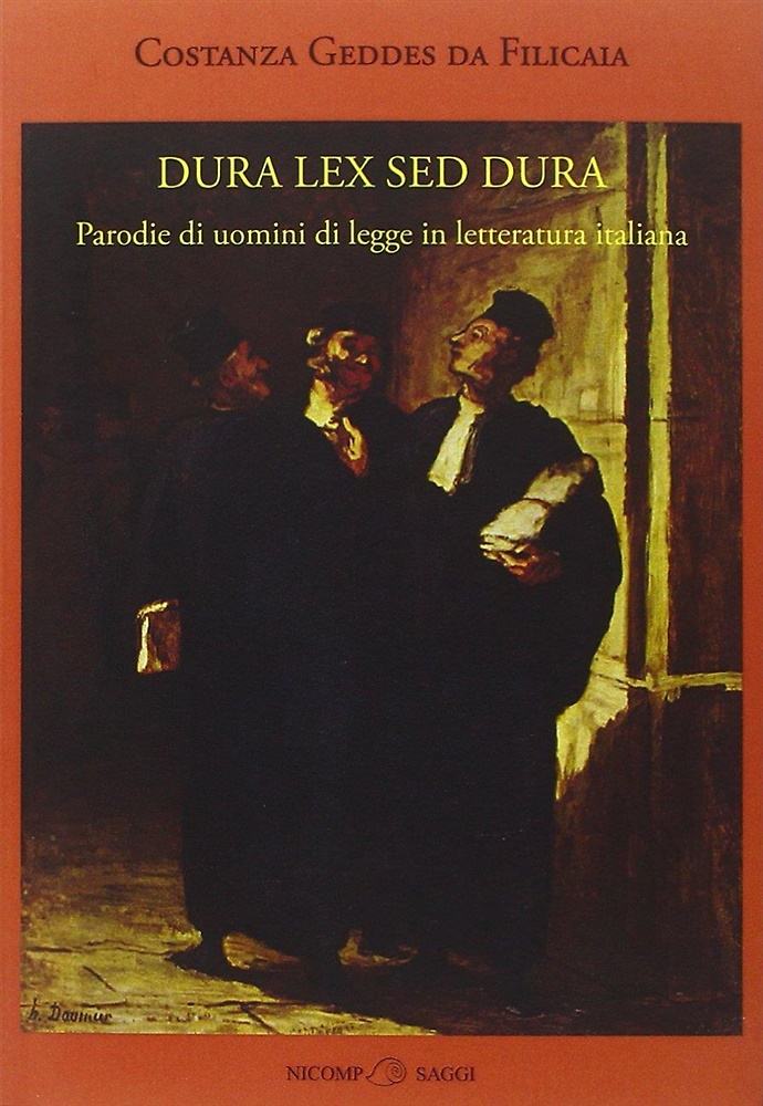 9788897142614-Dura lex sed dura. Parodie di uomini di legge in letteratura italiana.