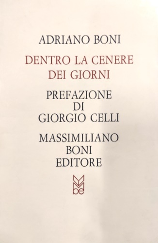 9788876223402-Dentro la cenere dei giorni (scritture e disegni).