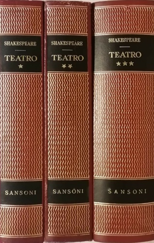 Teatro. Vol. I-III.