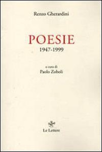9788860877932-Poesie (1947-1999).