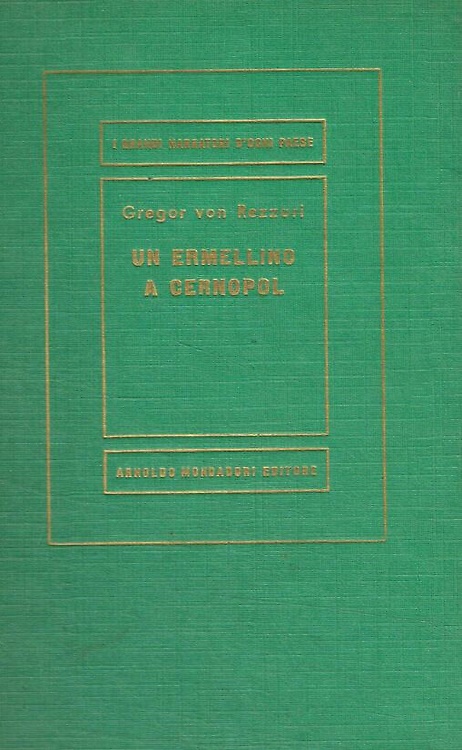 Un ermellino a Cernopol. Romanzo.