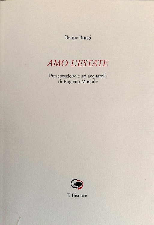 Amo l'estate.