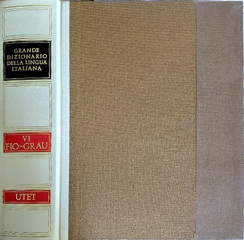 9788802026169-Grande dizionario della lingua italiana vol.6: FIO-GRAU.