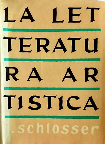 La Letteratura Artistica. Manuale delle fonti della storia dell'arte moderna.