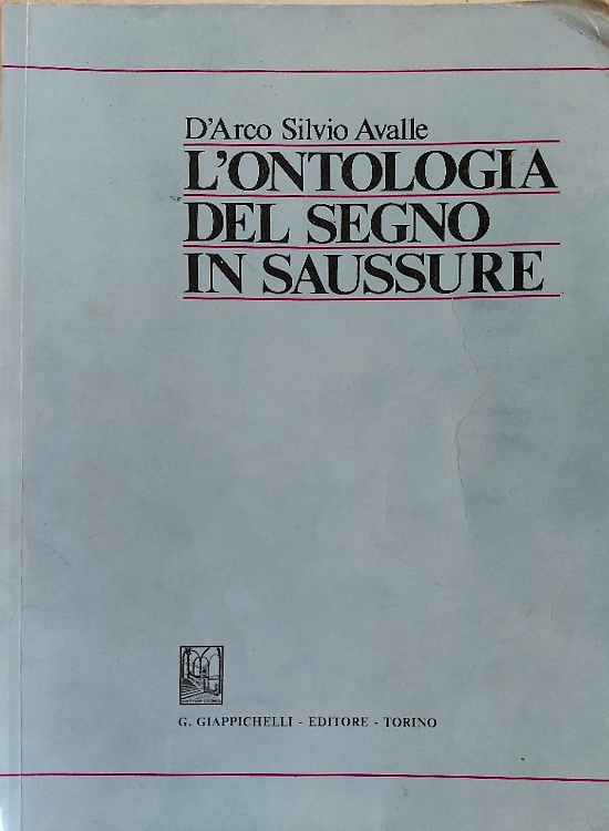 L'ontologia del segno in Saussure.