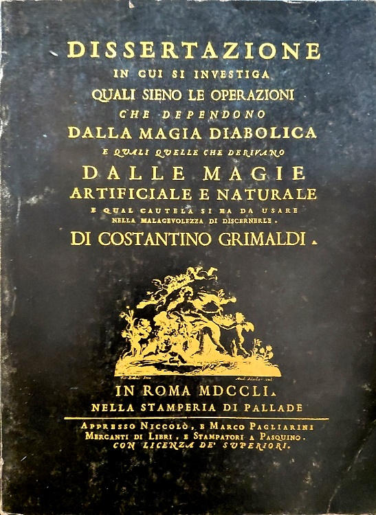 Dissertazione in cui si investiga quali sieno le operazioni che dependono dalla