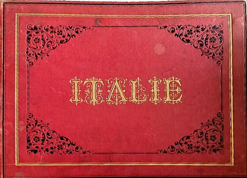 ITALIE. Album di antiche foto di città italiane (ca. 1870-1880).