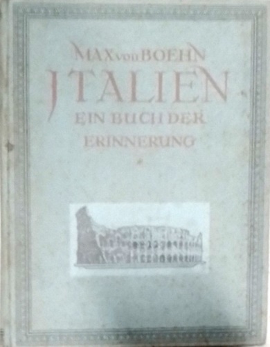 Italien. Ein Buch der Erinnerung.
