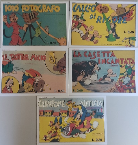 ll Vittorioso. Albi del Vittorioso. Albi Ave. Serie completa dei primi 5 albi di