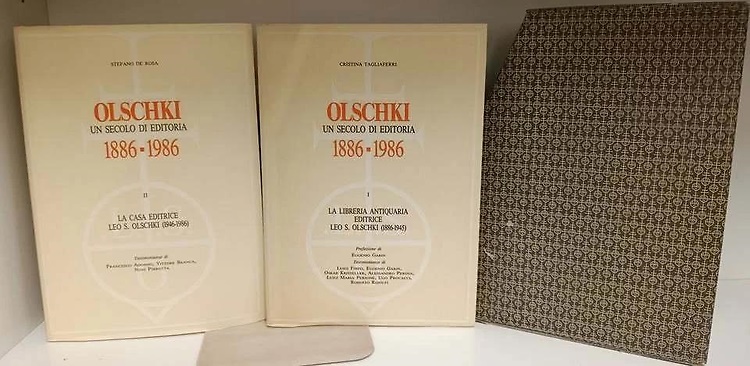 9788822234131-Olschki. Un secolo di editoria 1886-1986. Vol.I: La Libreria Antiquaria Editrice