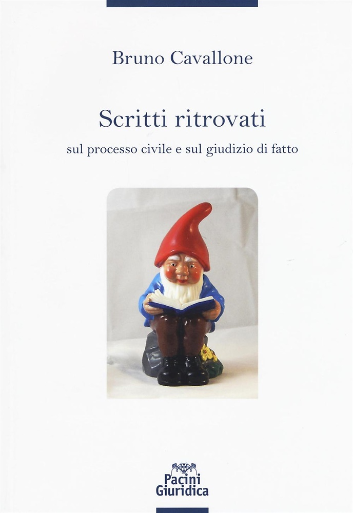 9788869951213-Scritti ritrovati sul processo civile e sul giudizio di fatto .