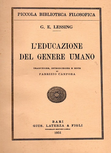 L'educazione del genere umano.