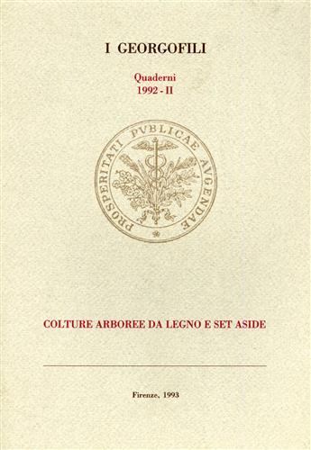 Colture arboree da legno e set aside.