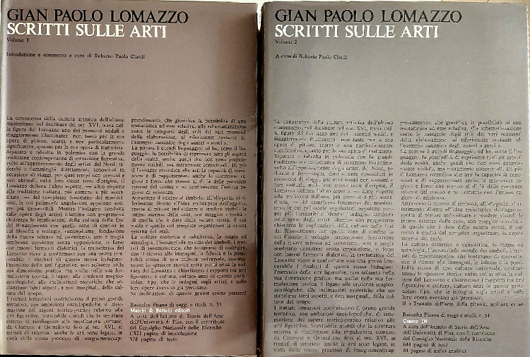 Scritti sulle arti.