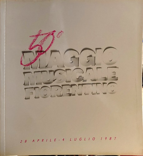 50° Maggio Musicale Fiorentino.