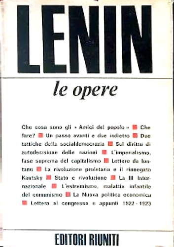 Le opere.