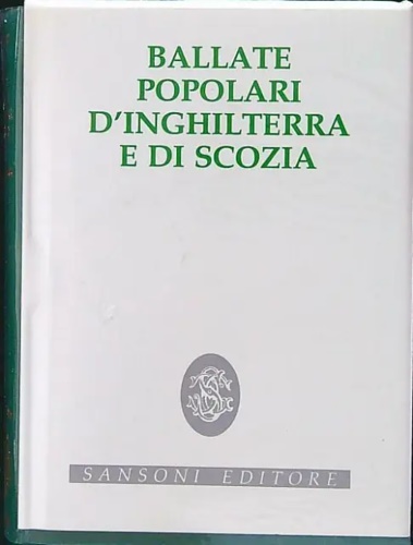9788838312441-Ballate popolari d'Inghilterra e di Scozia.