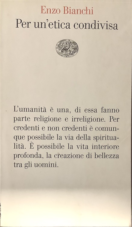 9788806197988-Per un'etica condivisa.