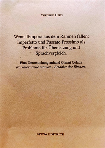 9788876225260-Wenn tempora aus dem Rahmen fallen: imperfetto und passato prossimo ais Probleme
