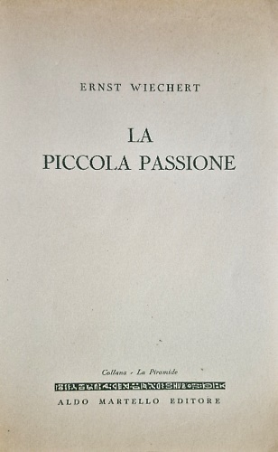 La piccola passione.