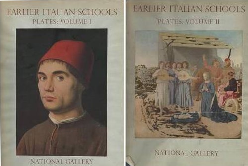 Earlier italian schools. Plates volume I.