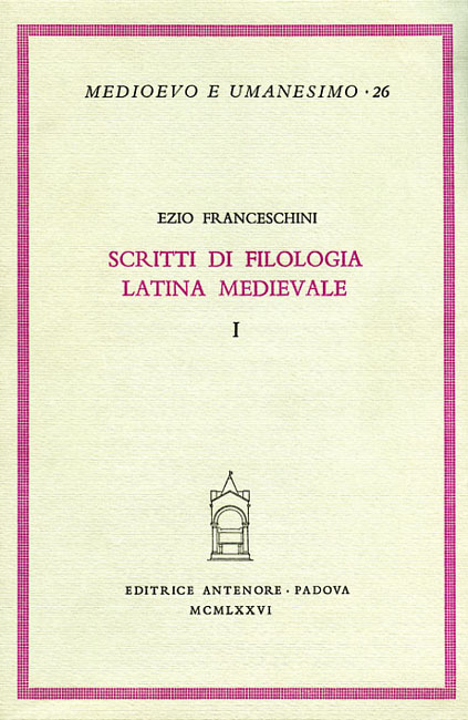 9788884550224-Scritti di filologia latina medioevale.