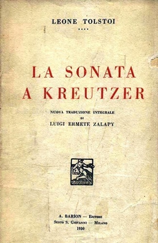 La sonata a Kreutzer.