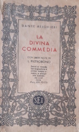 La Divina Commedia.