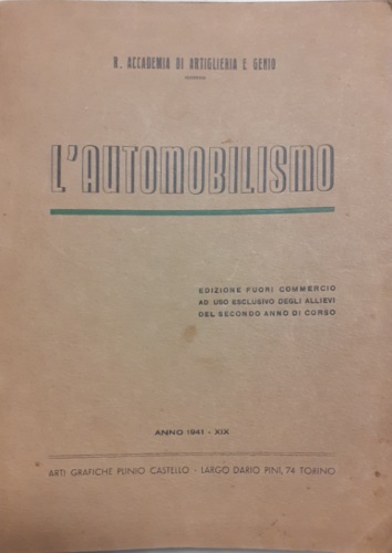 L'automobilismo.