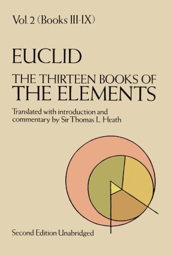 9780486600895-The Thirteen Books of the Elements. Vol II- Libri (III-IX)