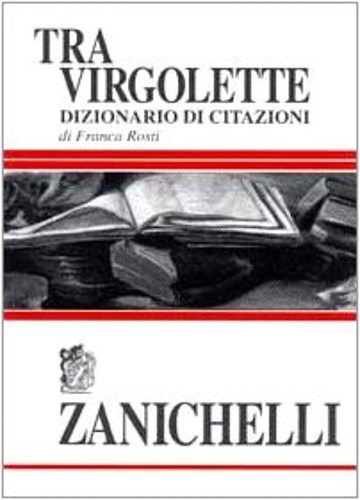 9788808099822-Tra virgolette. Dizionario di citazione.