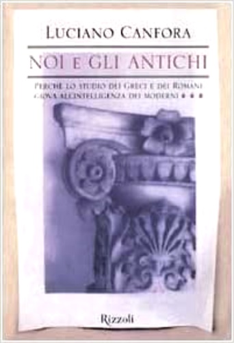 9788817870030-Noi e gli antichi.