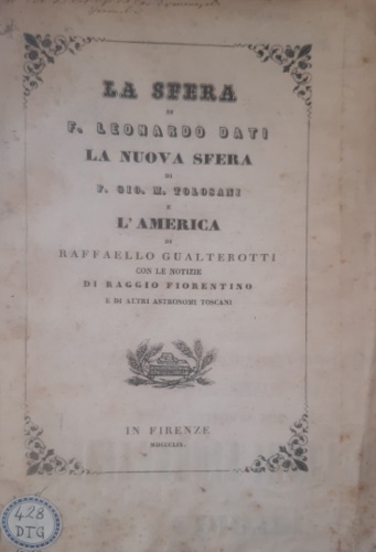 La sfera. La nuova sfera. L'America.