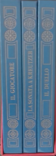 Cofanetto contenente 3 pubblicazioni: Dostoevskij, Il Giocatore. Tolstoj, La son