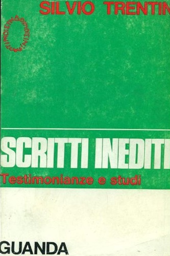 Scritti inediti.