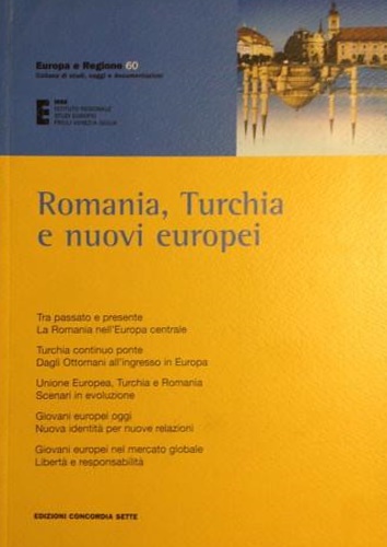 9788887962253-Romania, Turchia e nuovi europei.