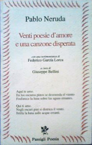 9788836804238-Venti poesie d'amore e una canzone disperata.